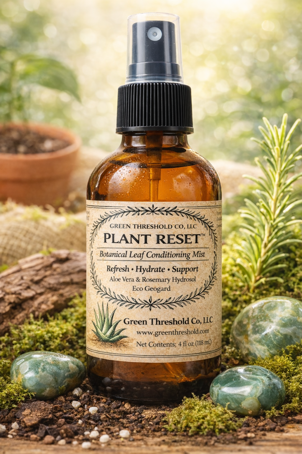 Plant Reset Rosemary Leaf Conditioning Mist