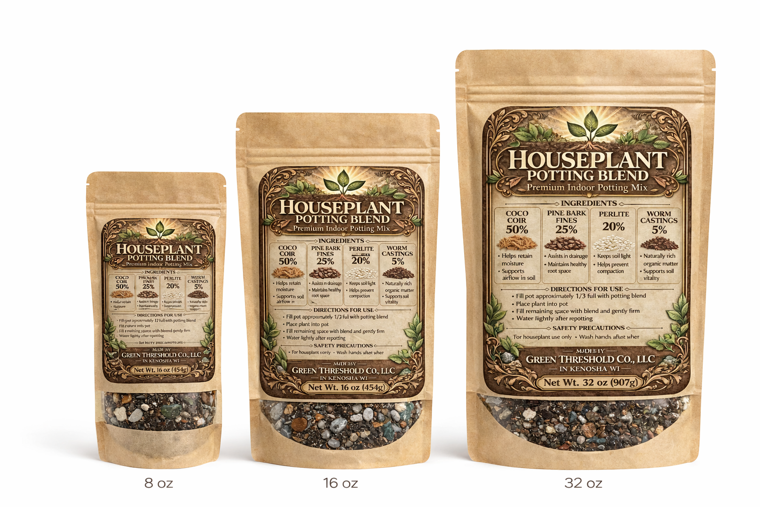 Premium Houseplant Potting Blend