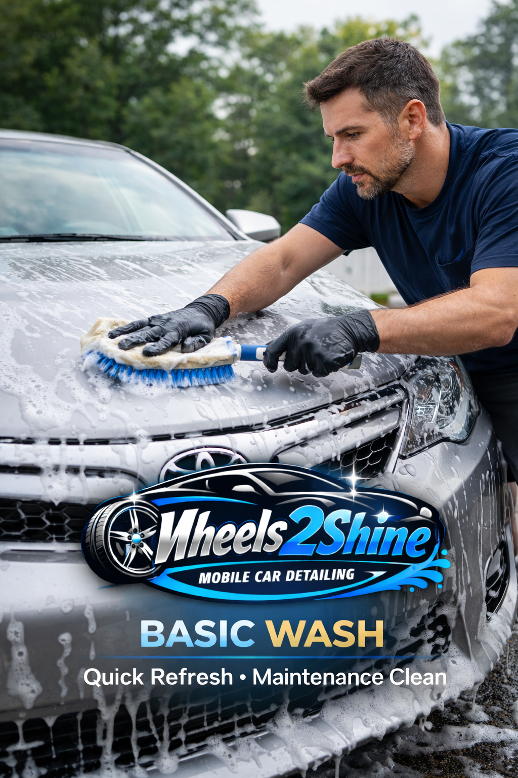 Basic Car Wash Booking