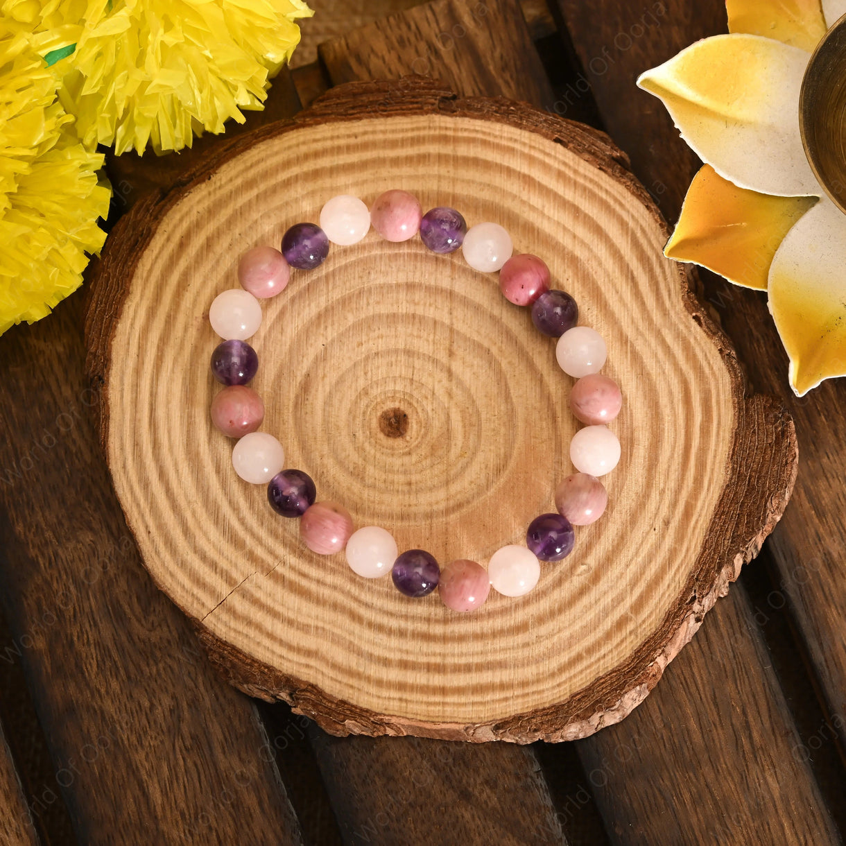 Gemstone Bead Bracelet