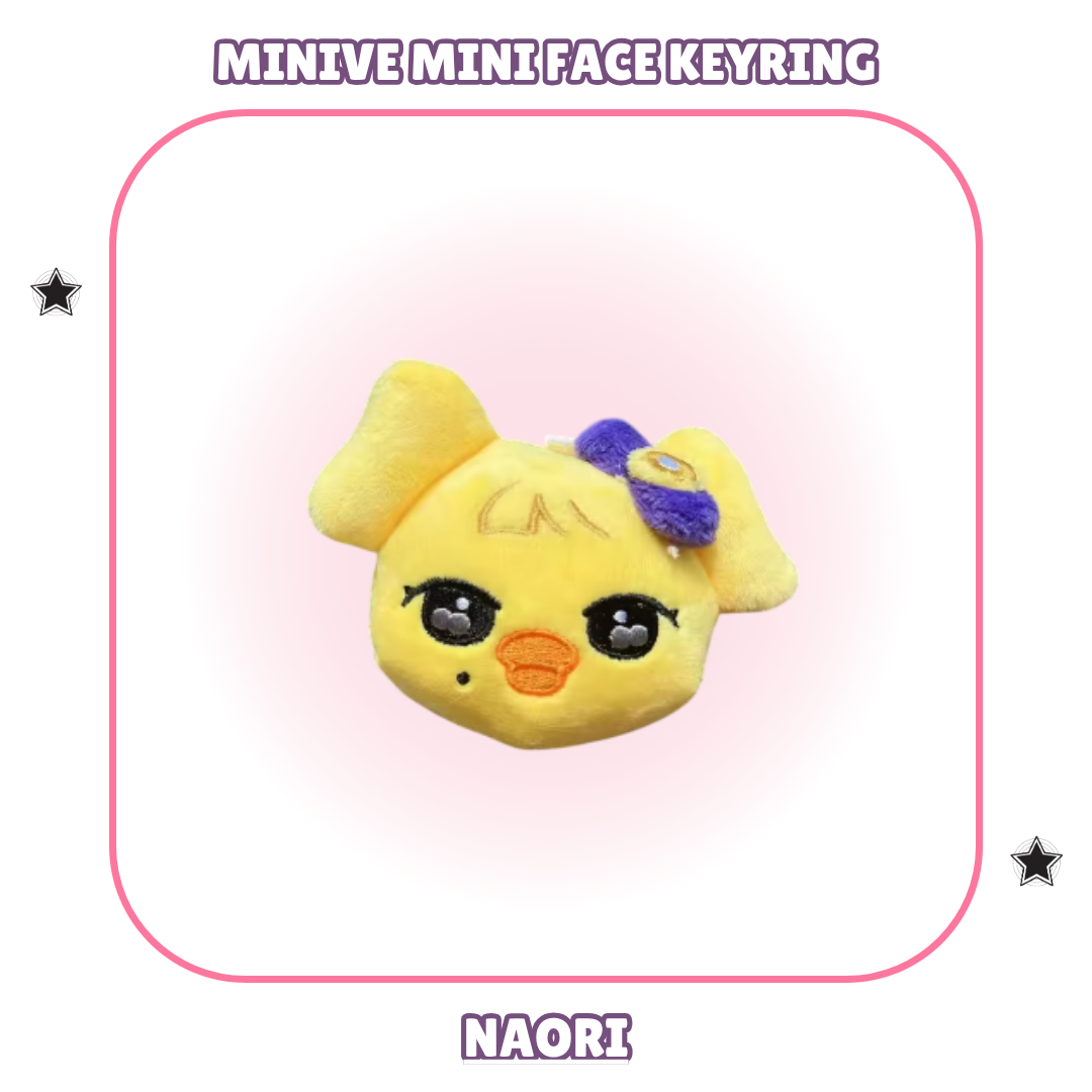 MINIVE MINI FACE KEYRING - IVE