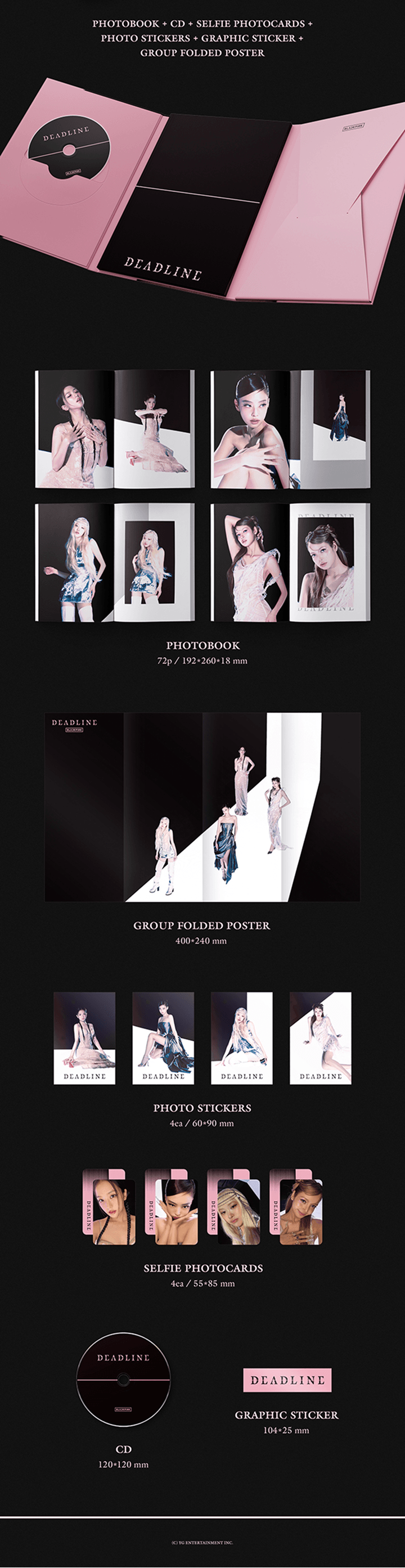 DEADLINE - 3rd MINI ALBUM - BLACKPINK