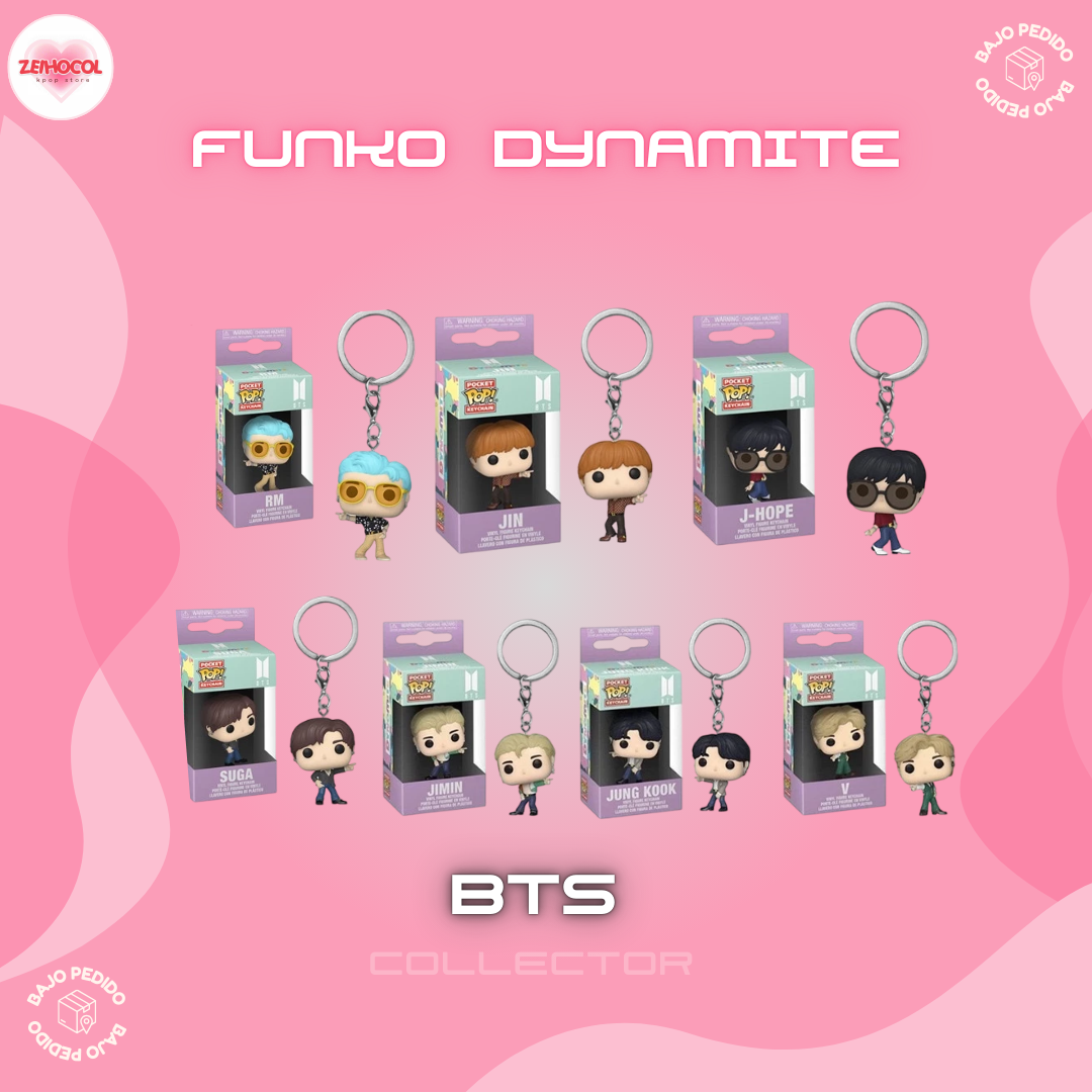 LLAVEROS FUNKO DYNAMITE - BTS