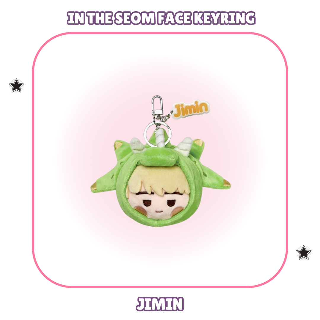 IN THE SEOM FACE KEYRING - BTS