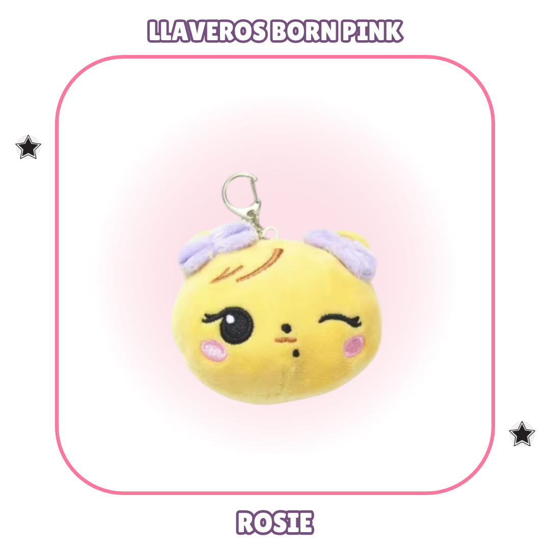 LLAVEROS PELUCHE BORN PINK - BLACK PINK