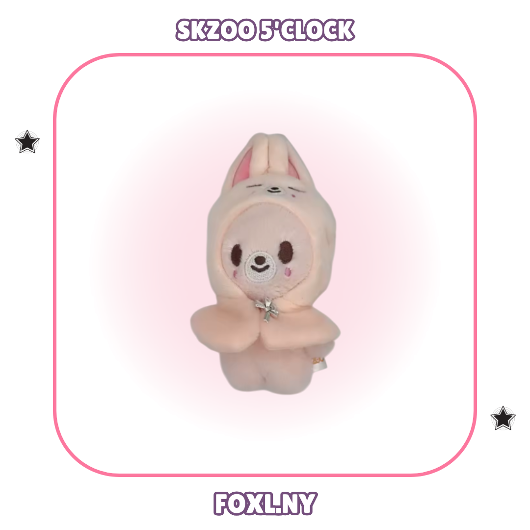 PELUCHES SKZOO 5'CLOCK - STRAY KIDS