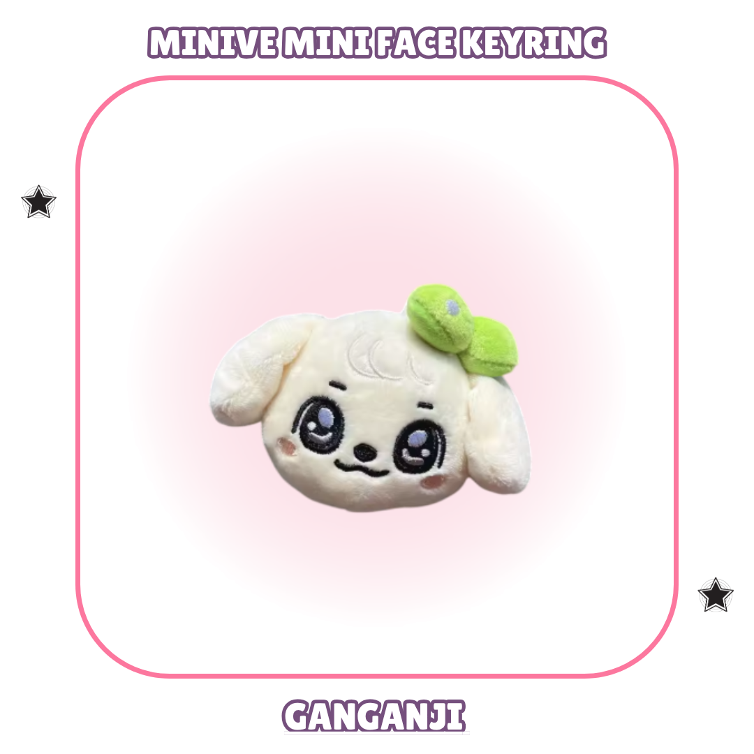 MINIVE MINI FACE KEYRING - IVE