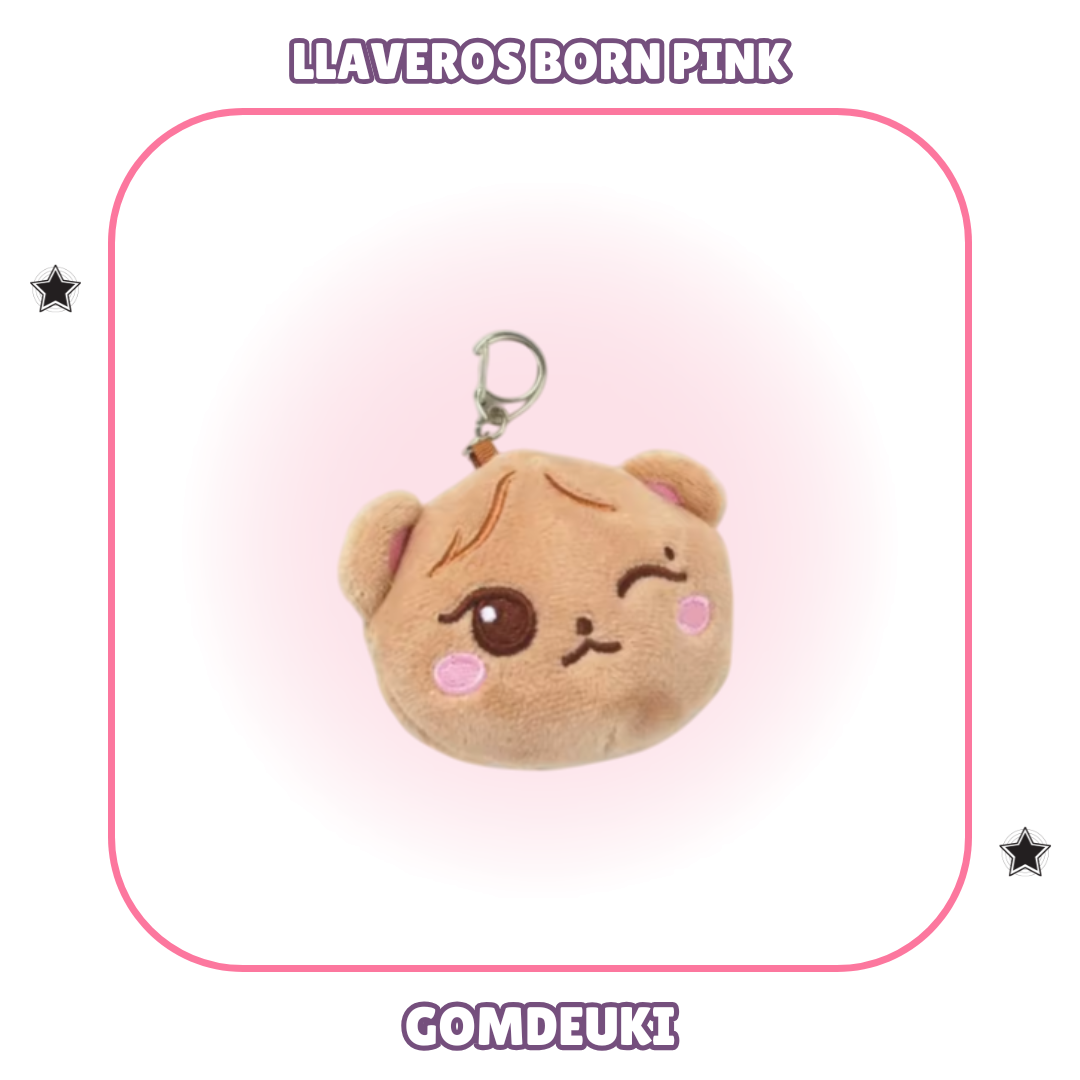 LLAVEROS PELUCHE BORN PINK - BLACK PINK