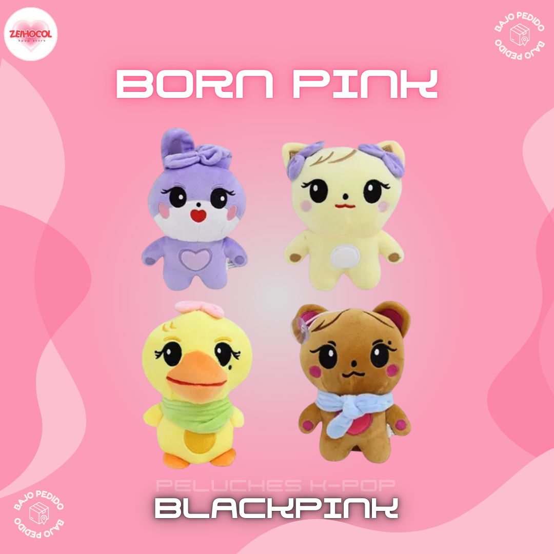 PELUCHES BORN PINK - BLACK PINK