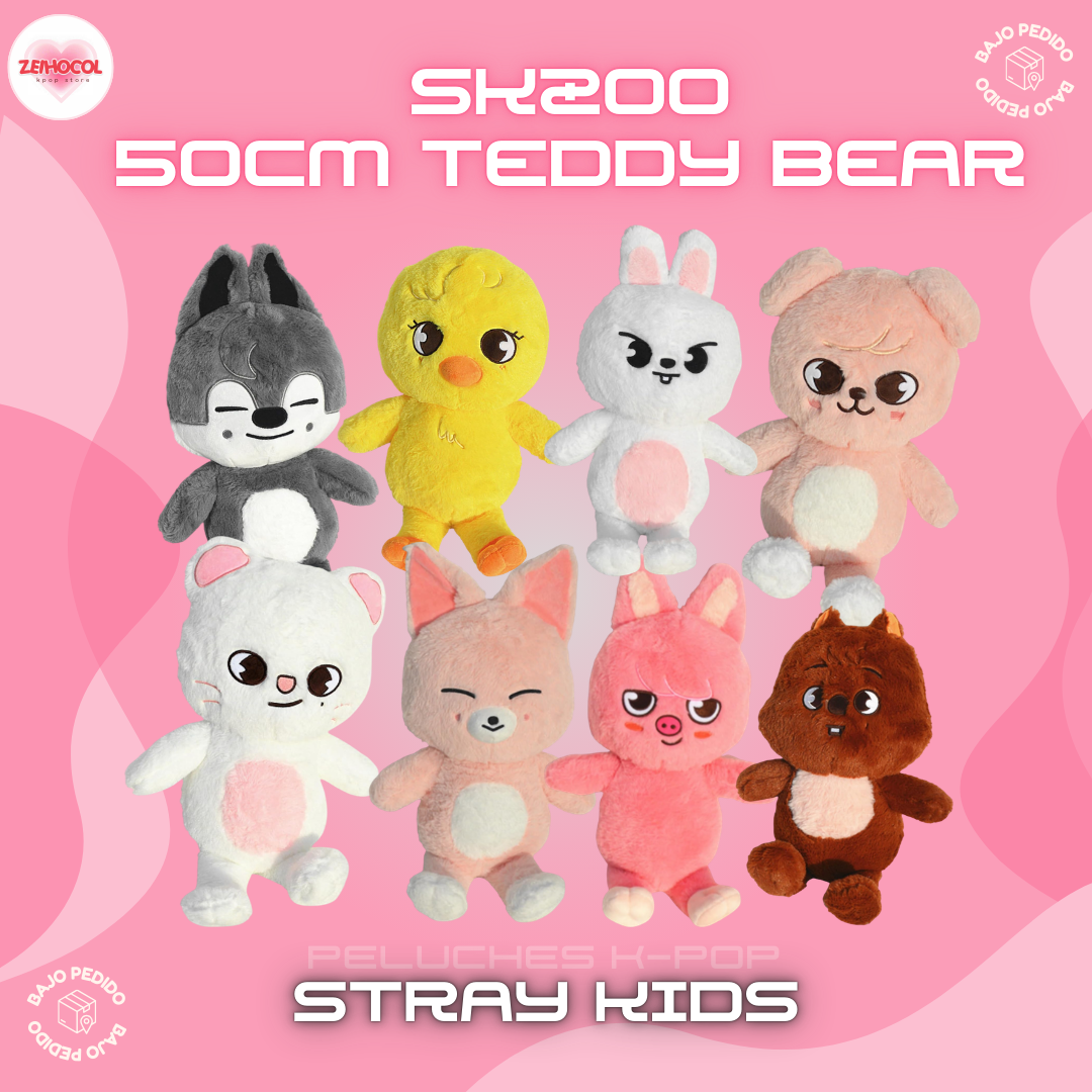 SKZOO 50CM TEDDY BEAR - STRAY KIDS 