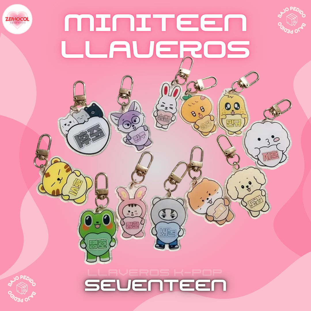 LLAVEROS MINITEEN - SEVENTEEN 