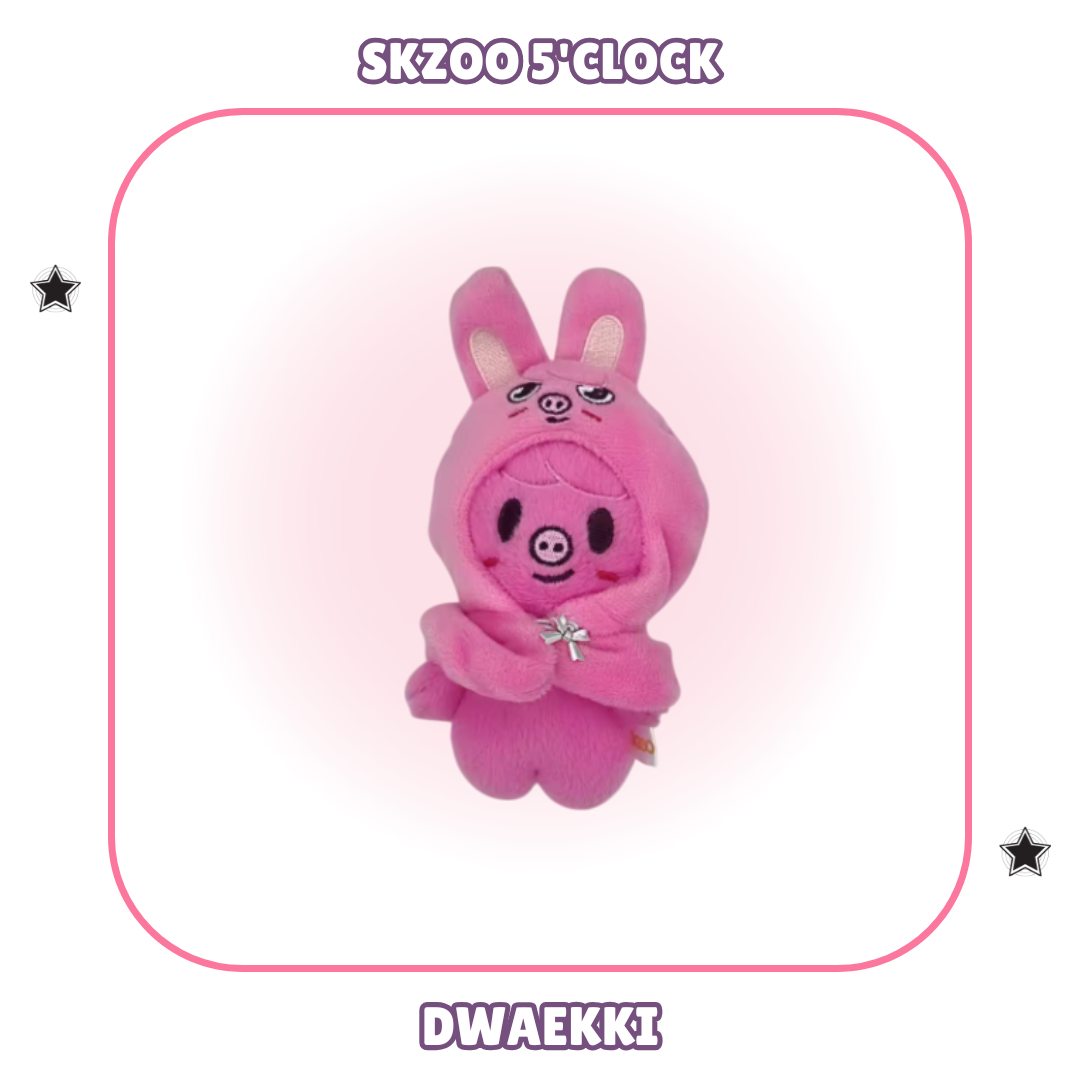PELUCHES SKZOO 5'CLOCK - STRAY KIDS