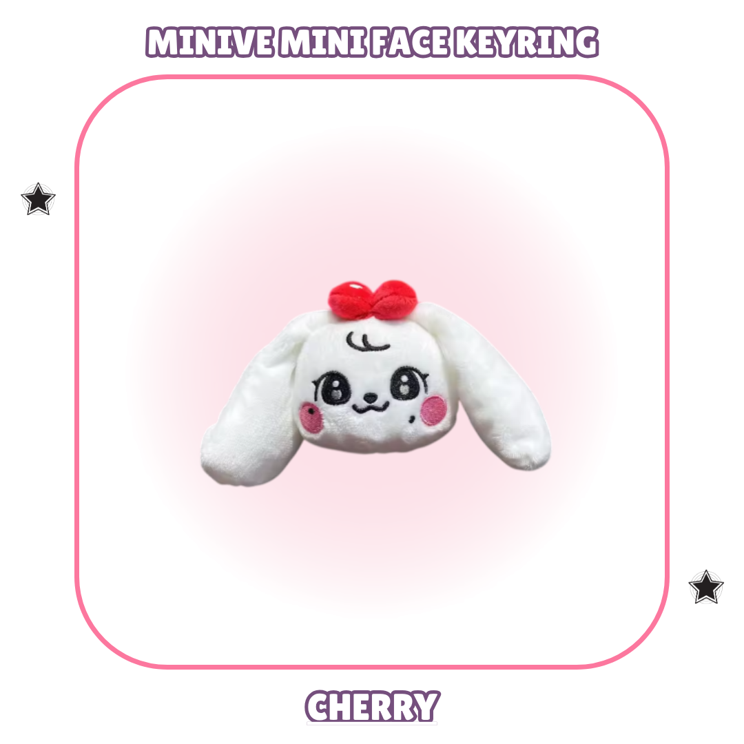 MINIVE MINI FACE KEYRING - IVE