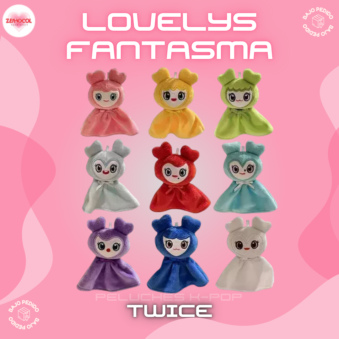 PELUCHES LOVELY FANTASMA - TWICE