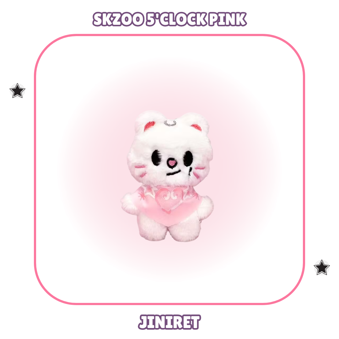 PELUCHES SKZOO 5'CLOCK PINK - STRAY KIDS