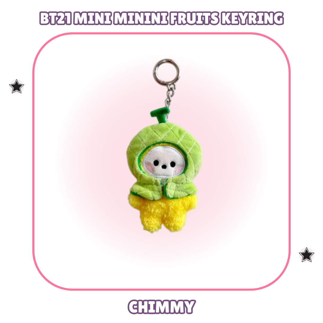 LLAVEROS BT21 MINI MININI FRUITS KEYRING - BTS