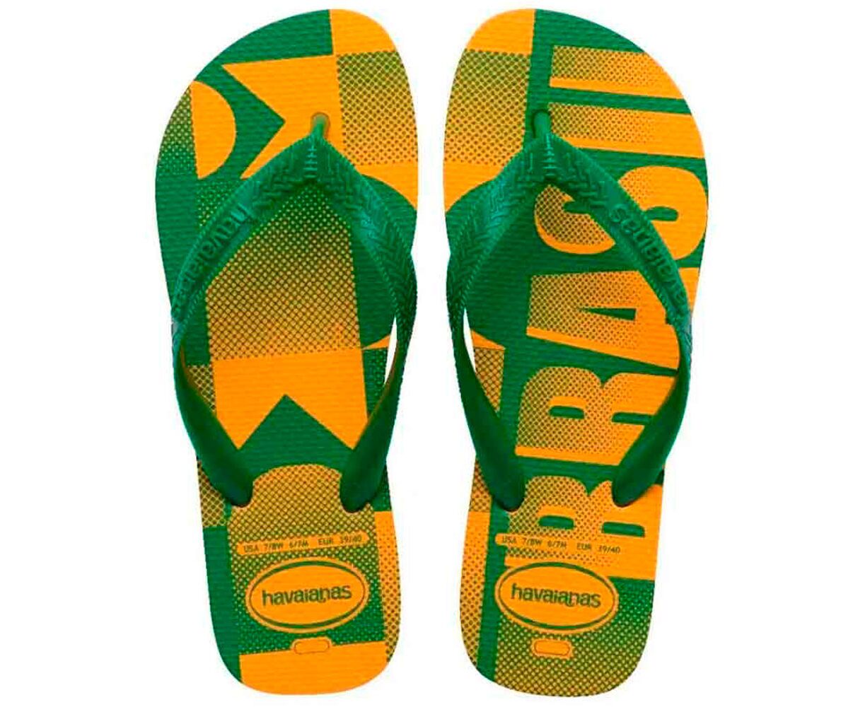 Chinelos Havaianas "Vai Brasil"