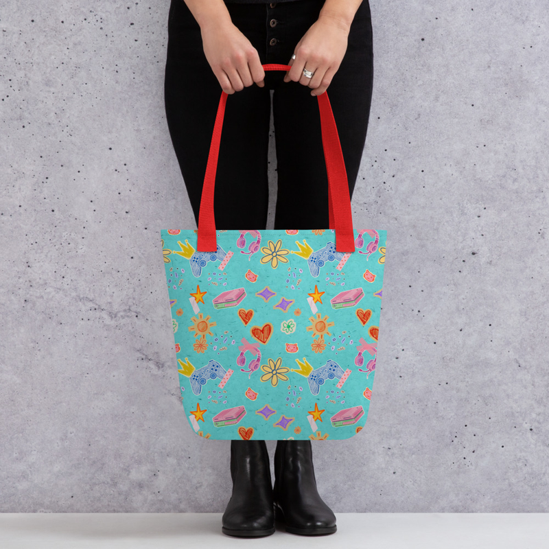 Scrapbook Print "Slushie" Tote bag