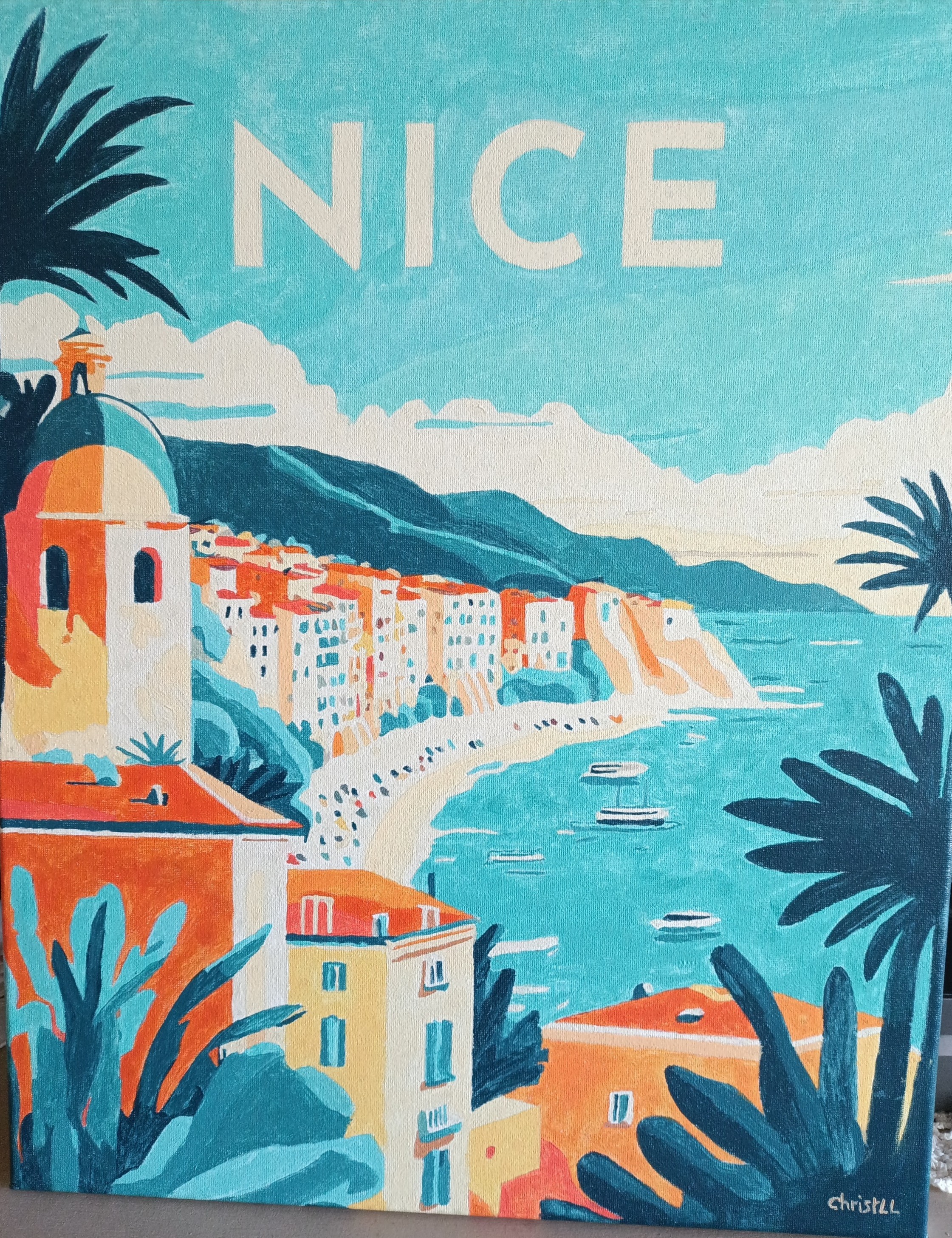 Affiche Vintage Nice