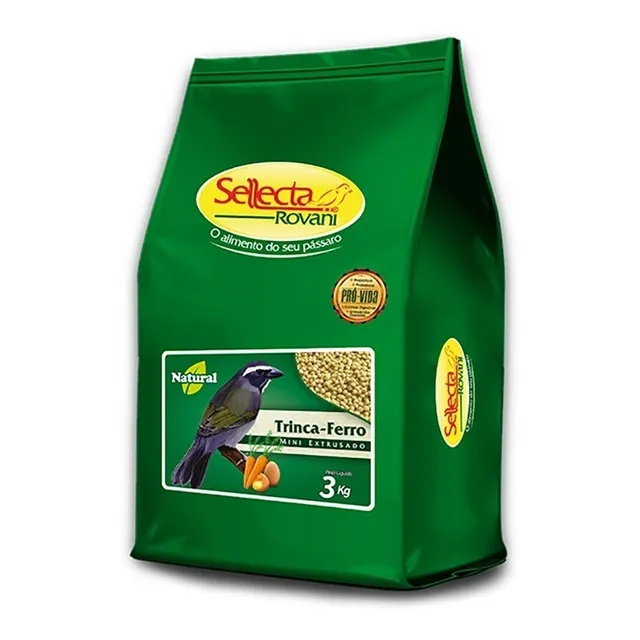 Ração Selecta Rovani Trinca-Ferro 3kg