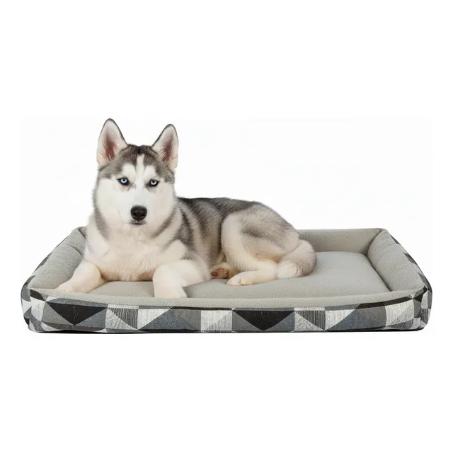 Cama Pet Luxo Geométrica