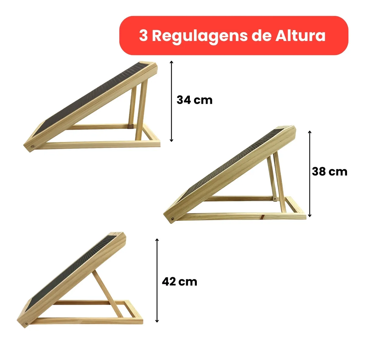 Rampa Ajustável para Pets