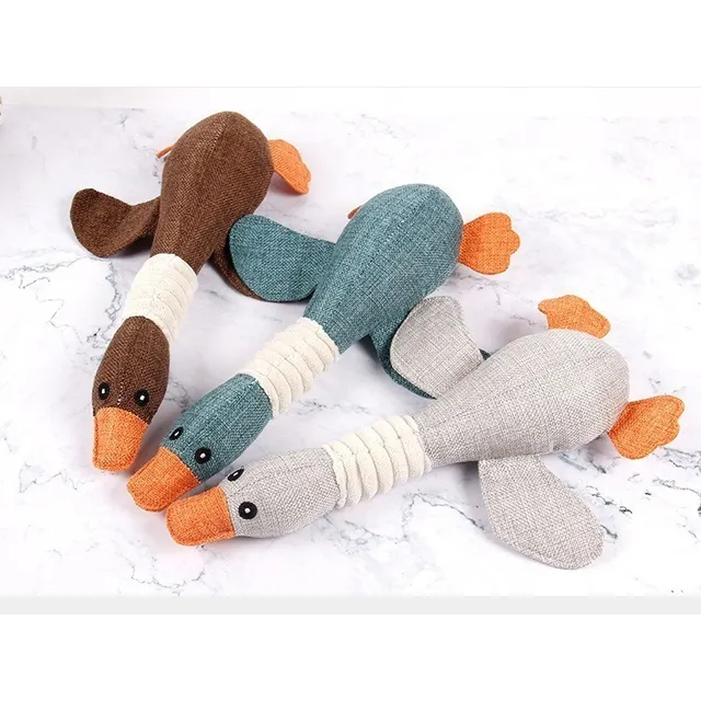 Brinquedo de Pelúcia Pato para Pets