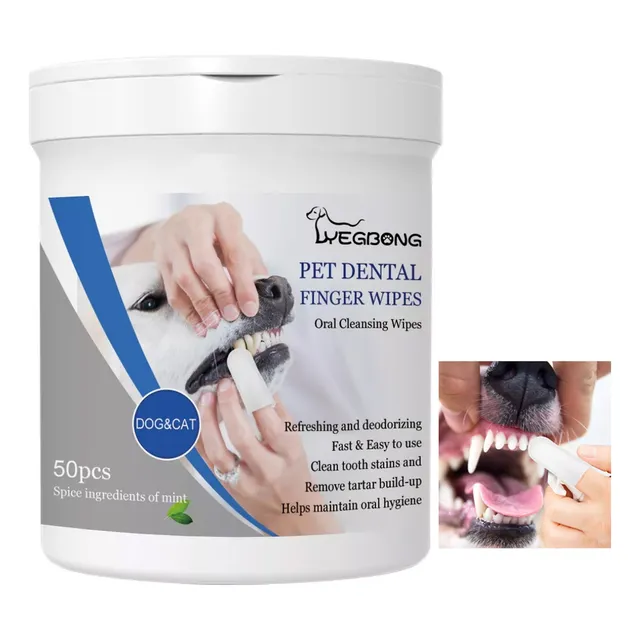 Lenços Dentais para Animais de Estimação