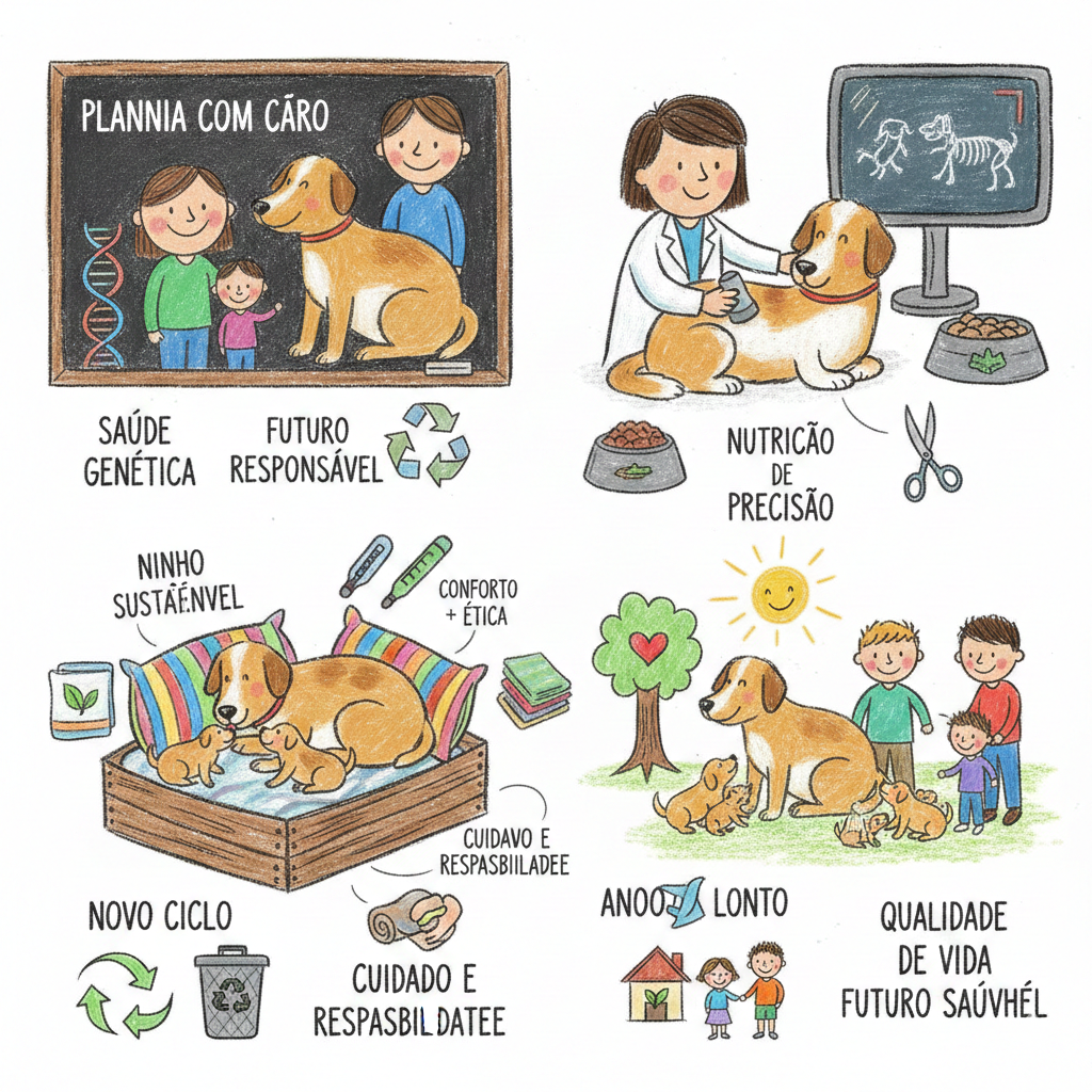 Acompanhamento Gestacional Canino: Ciência, Ética e Sustentabilidade com o Dr. Glausen