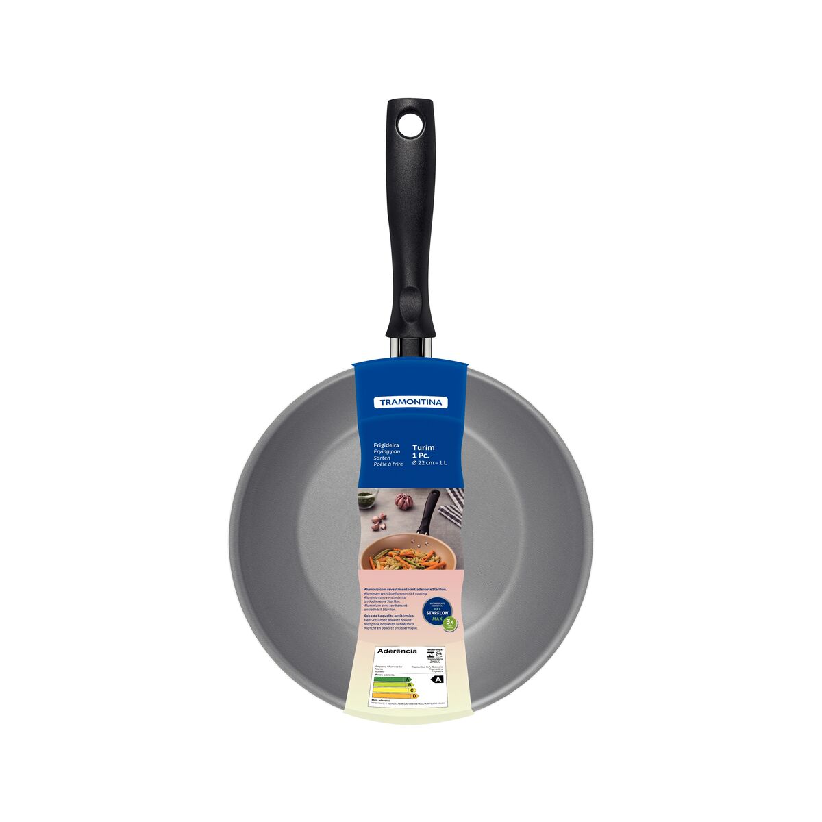 FRIGIDEIRA ALUM 22CM TURIM CHU