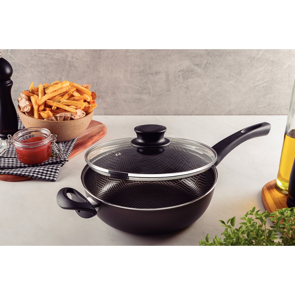 FRITADEIRA MULTIUSO 24CM 2,8L ANTIADERENTE