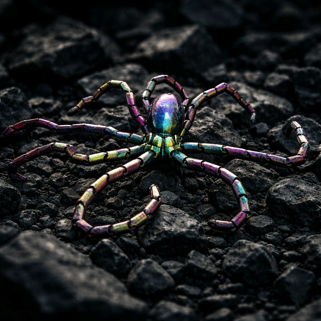 Pulpe décorative en PLA multicolore