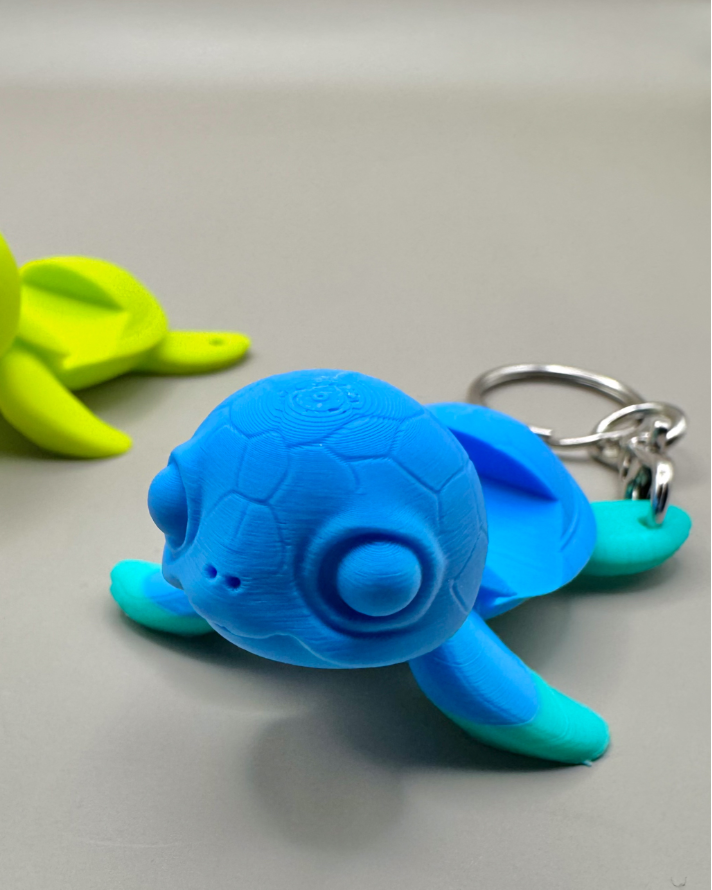 Porte-clés Tortue 3D