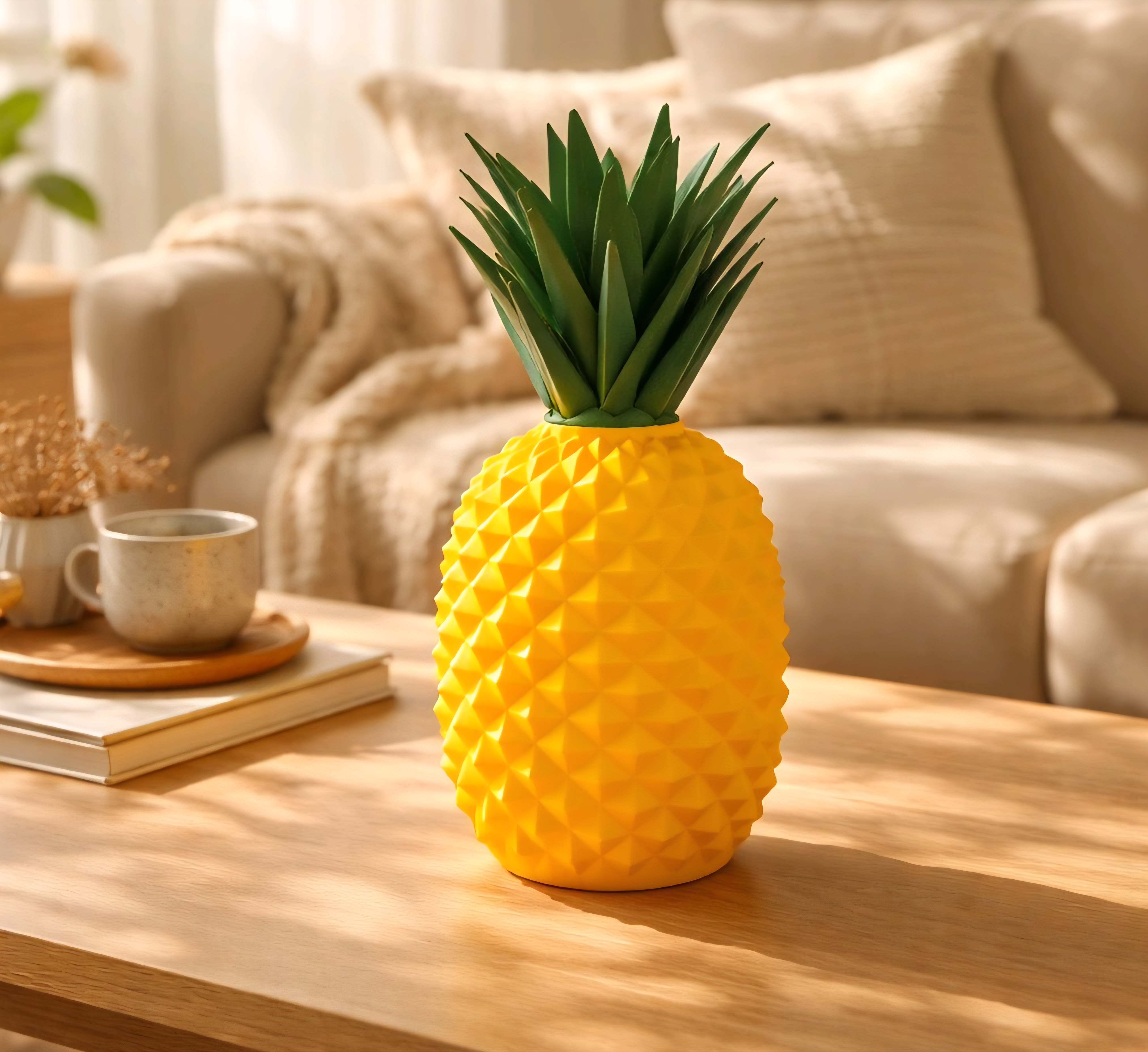 Lampe LED ANANAS avec télécommande