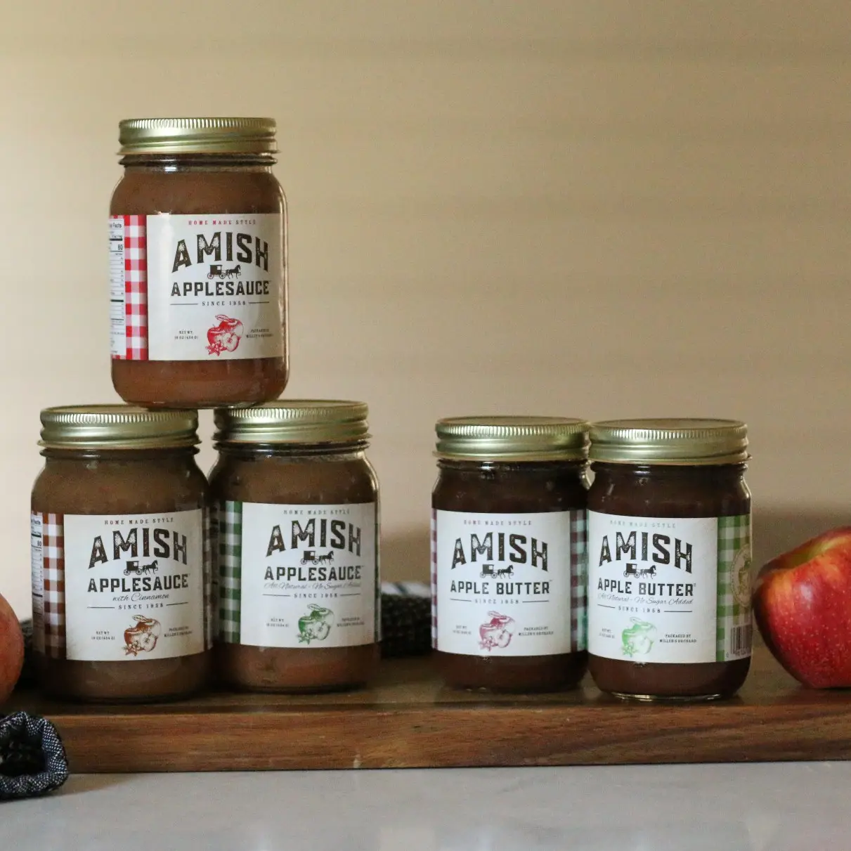 Amish Apple Butter - Regular (12 oz Jar)