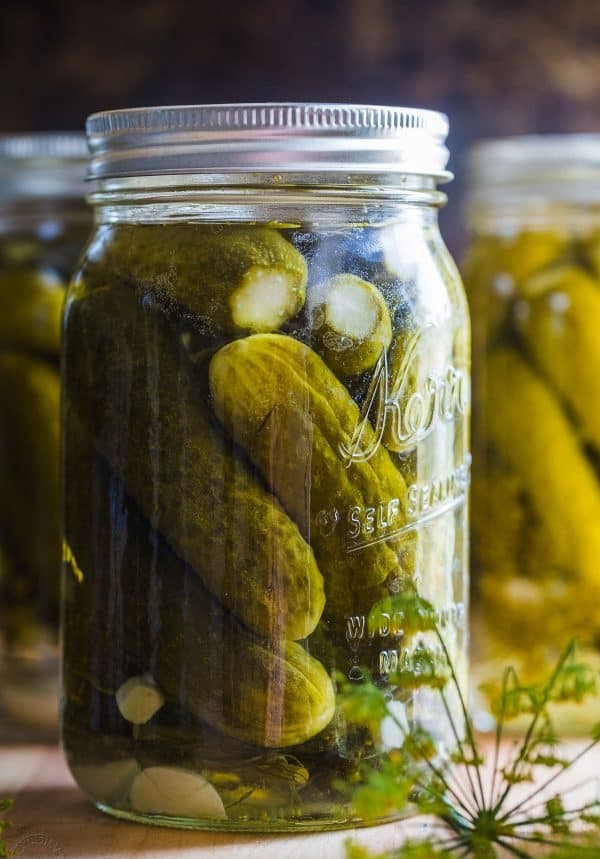 Homemade Dill Pickles