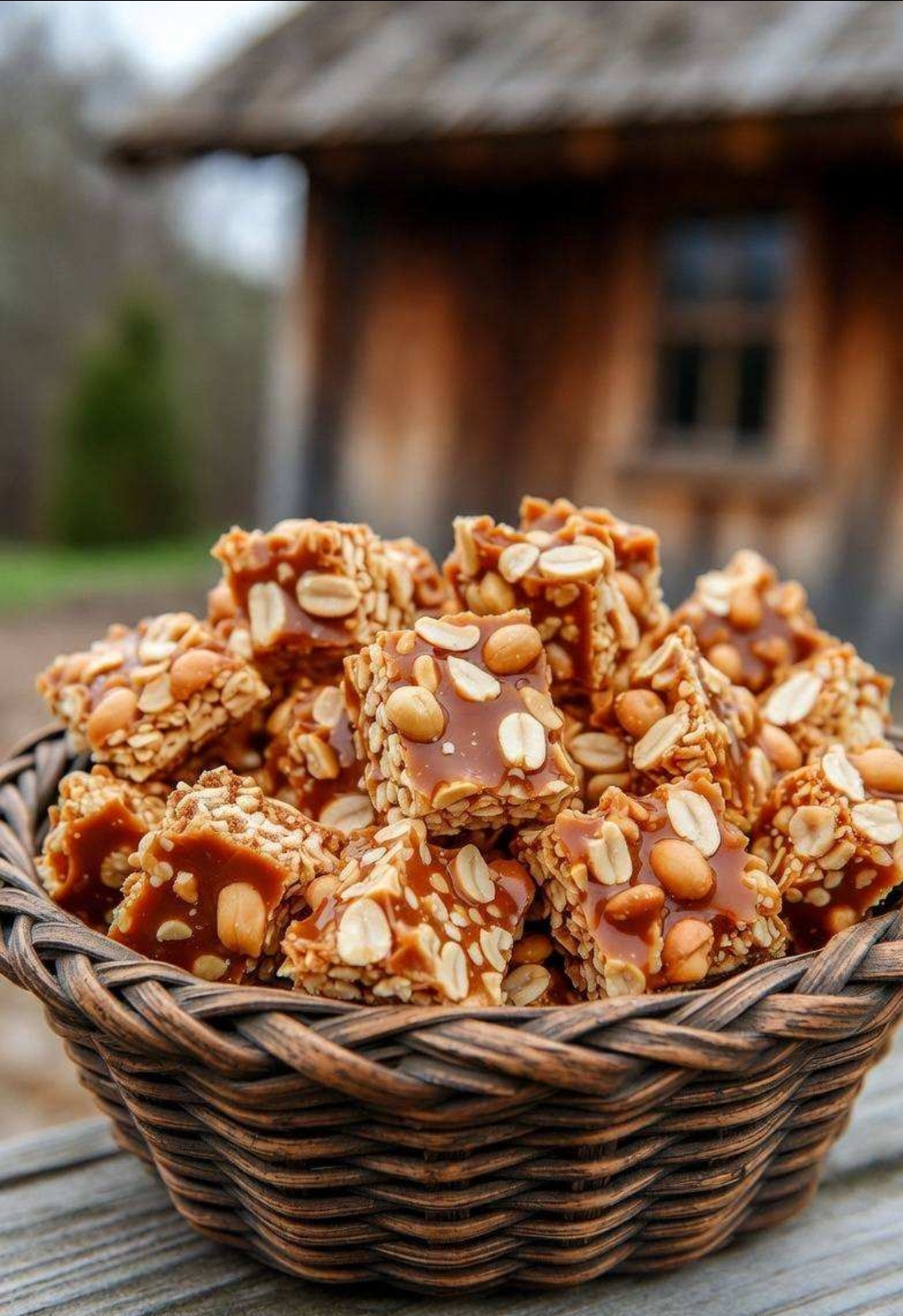 Peanut Brittle Squares