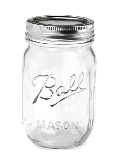 Ball Mason Jars 12-Pack 16oz