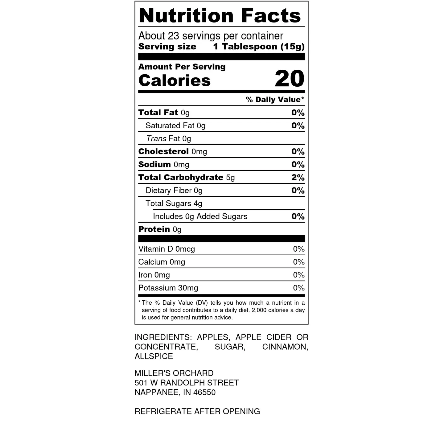 Amish Apple Butter - Regular (12 oz Jar)