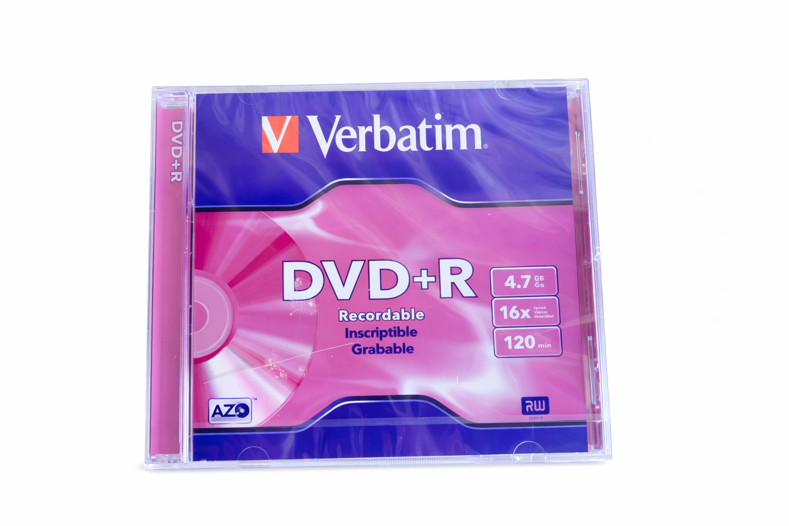 Verbatim DVD+R 4.7GB Recordable Disc
