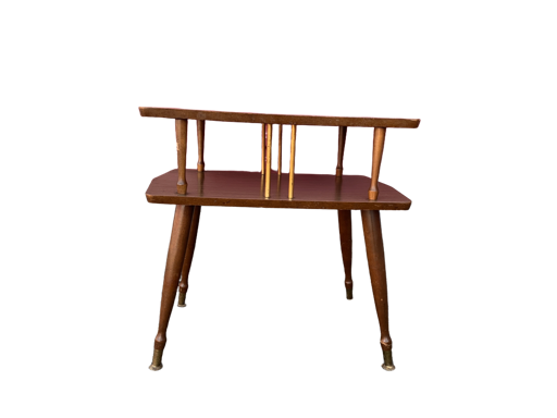 Mid-Century Modern Wooden Side Table