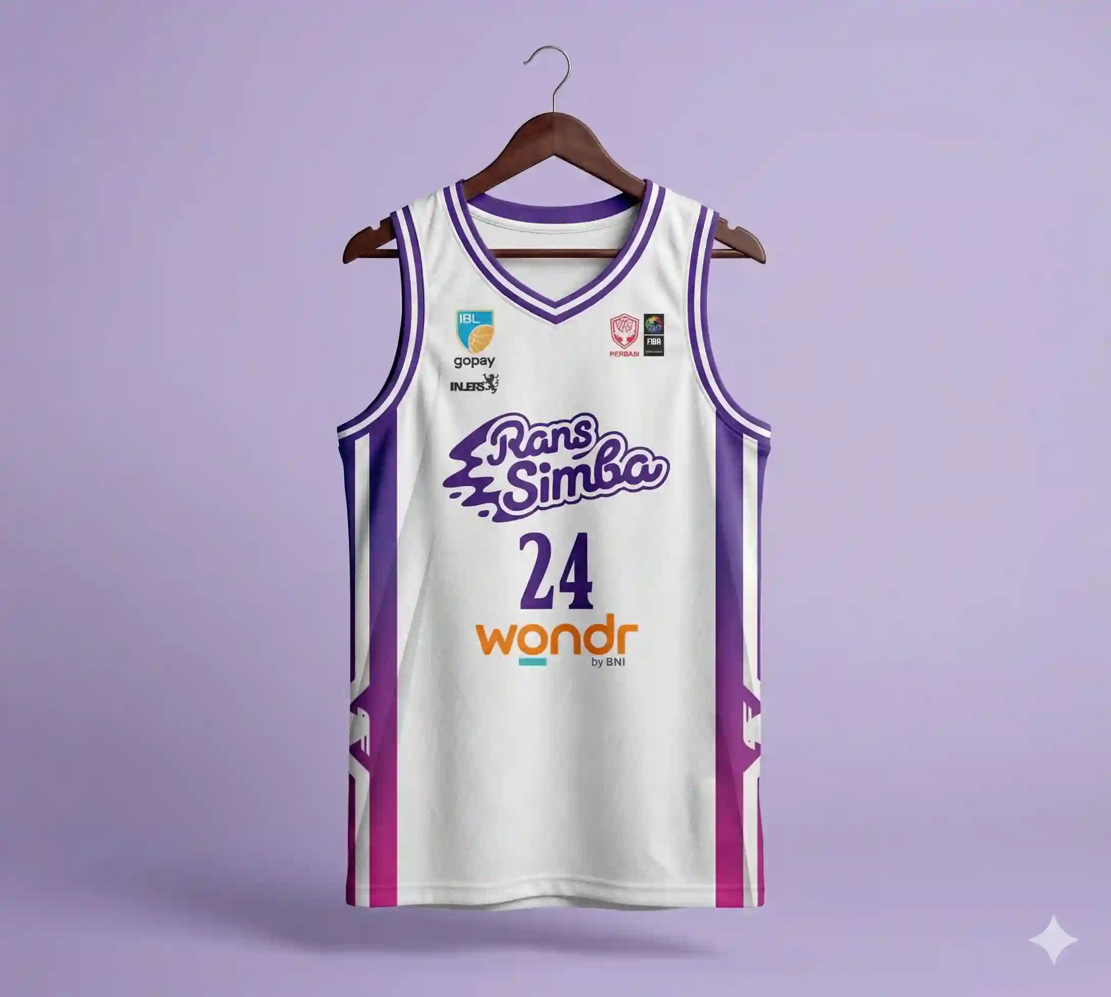 Jersey Basket Rans Simba Bogor Musim 2026 Original