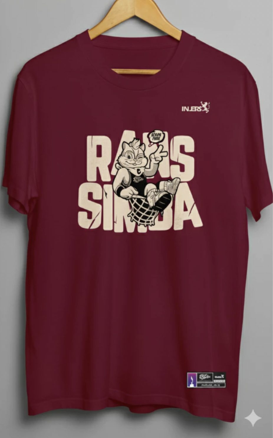 TSHIRT MERCHANDISE RANS SIMBA BOGOR 2026