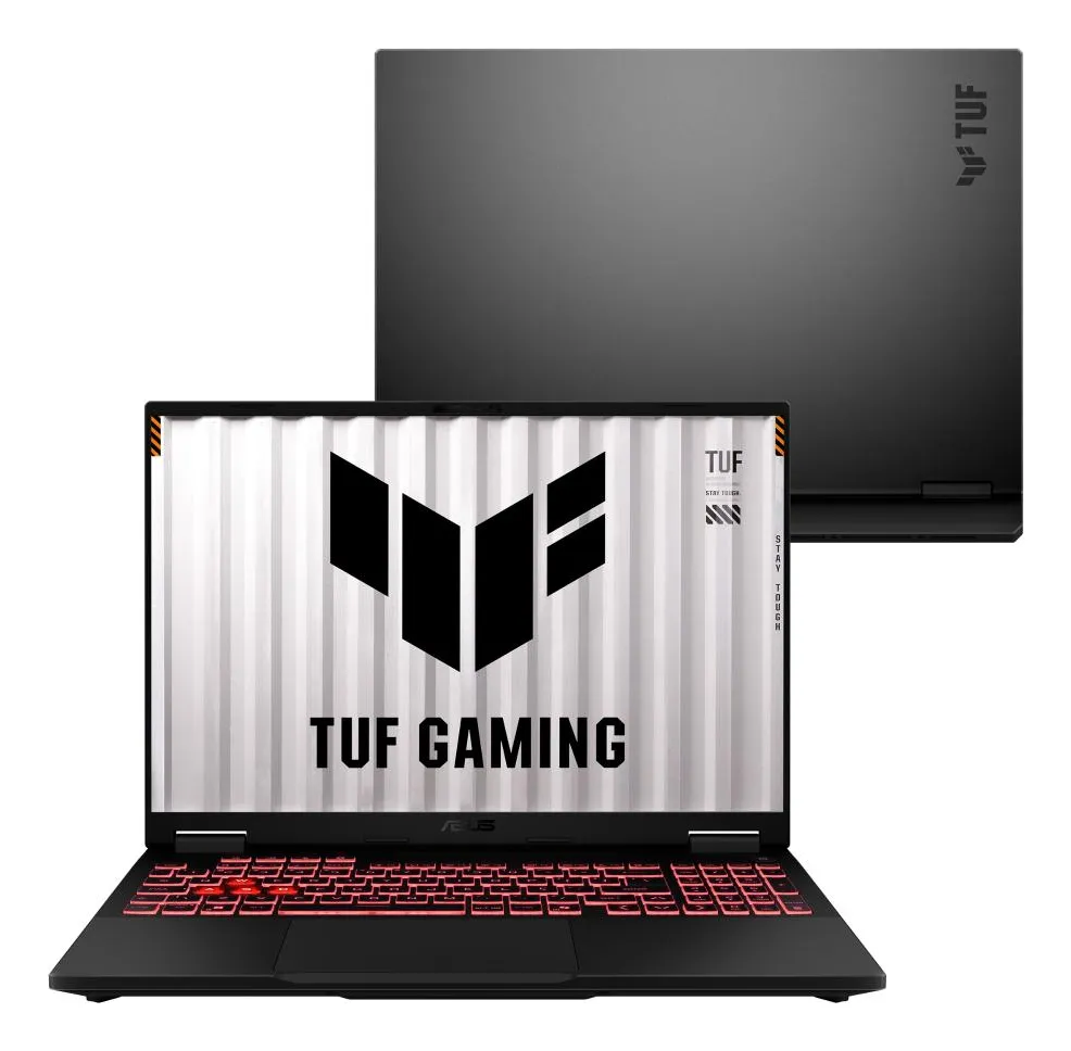 Notebook ASUS TUF Gaming A16 FA608PM RTX5060 AMD Ryzen 9 8940HX 16G RAM 512GB SSD W11 16" 165Hz Gray - RV075W