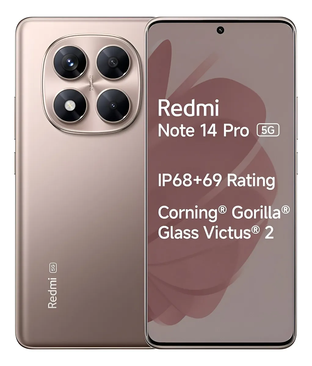 Xiaomi Redmi Note 14 Pro 5g 256gb 8gb Dual Sim Cor Gold