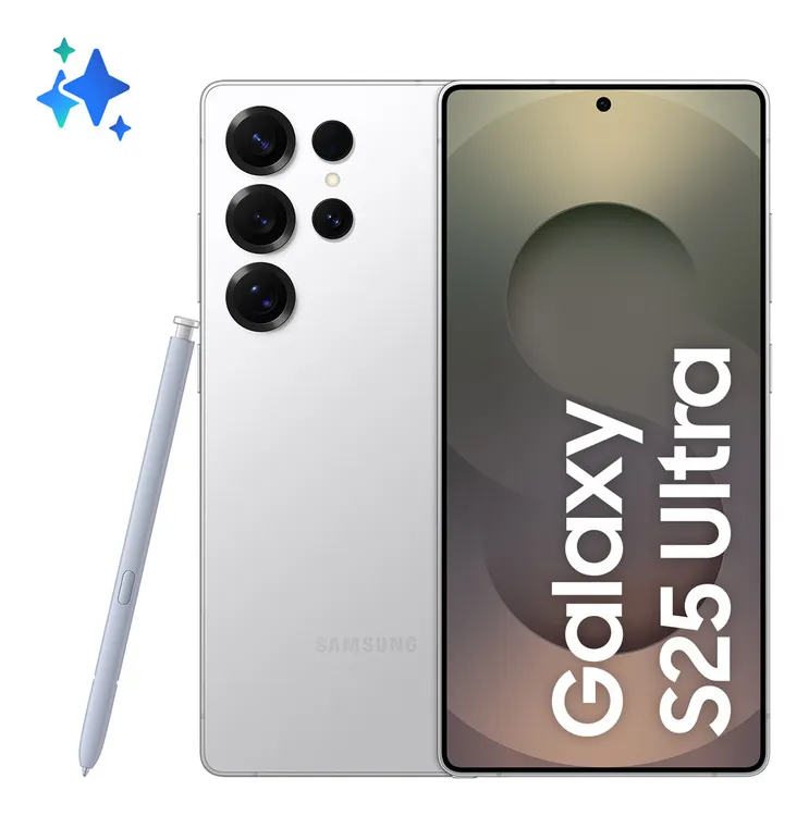 Samsung Galaxy S25 Ultra 5G Dual SIM 512 GB 12 GB Câmera Quadrupla - Titânio Prata