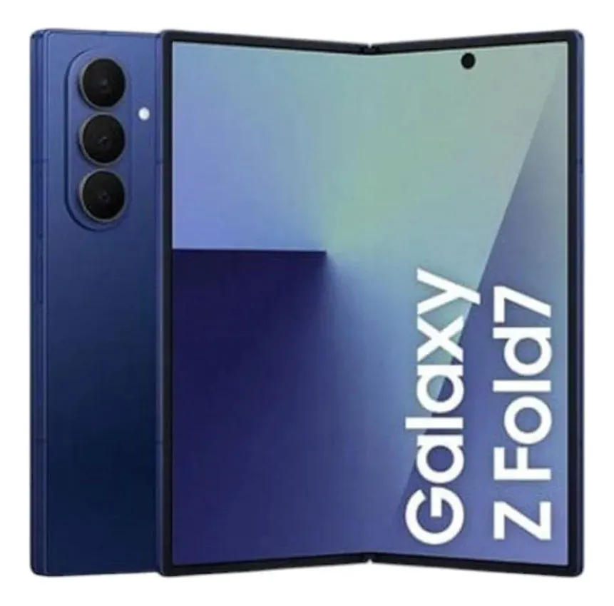 Celular Samsung Galaxy Z Fold7 512GB, 12GB RAM, Tela 8.0" + 6.5", Câmera Traseira 200+12+10MP, Frontal 10+10MP - Azul