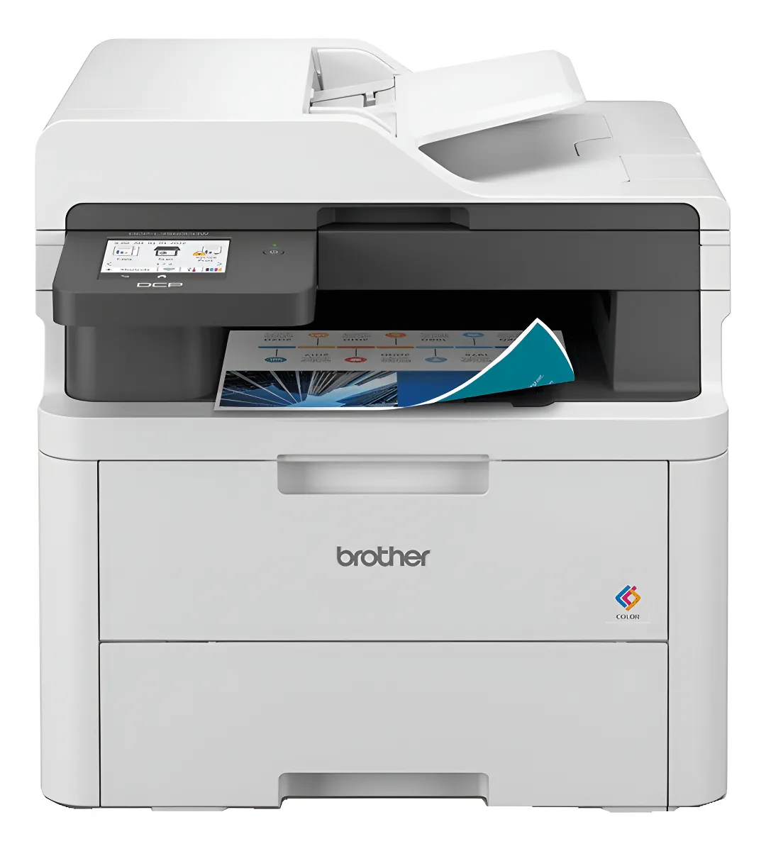 Impressora Multifuncional Brother L3560 Dcp-l3560cdw Color Branco 110/127v