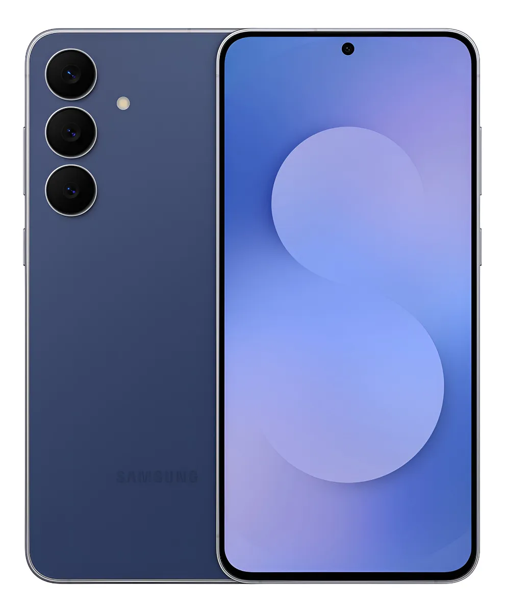 Celular Samsung Galaxy S25 Fe 5g, 128gb, 8gb Ram, Câmera Tripla De 50+12+8, Tela Grande De 6.7 Azul Marinho