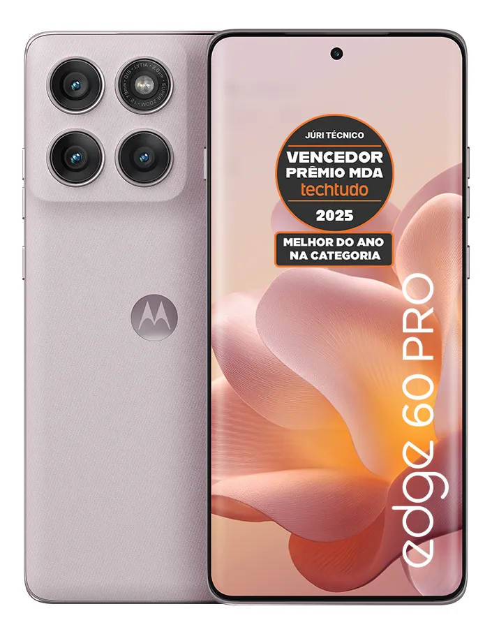 Smartphone Motorola Edge 60 Pro 5g - 512gb 24gb (12gb Ram+12gb Ram Boost) Tela Quad-curve Moto Ai 50mp Sony Camera Ultrarresistencia Militar Ip68 + Ip69 - Off White